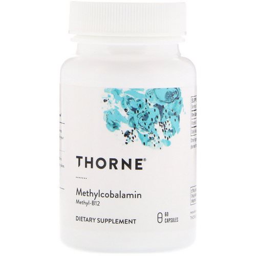 Thorne Research, Methylcobalamin, 60 Capsules فوائد