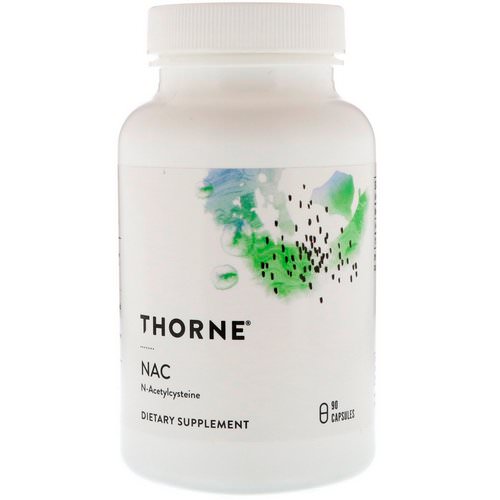 Thorne Research, NAC, 90 Capsules فوائد
