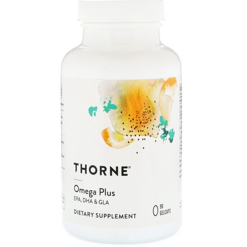 Thorne Research, Omega Plus, 90 Gelcaps فوائد