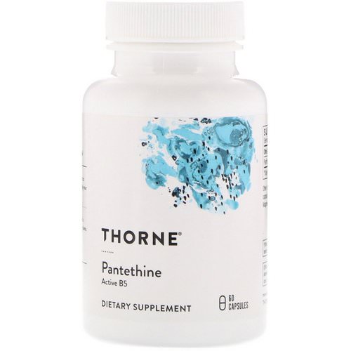 Thorne Research, Pantethine, 60 Capsules فوائد