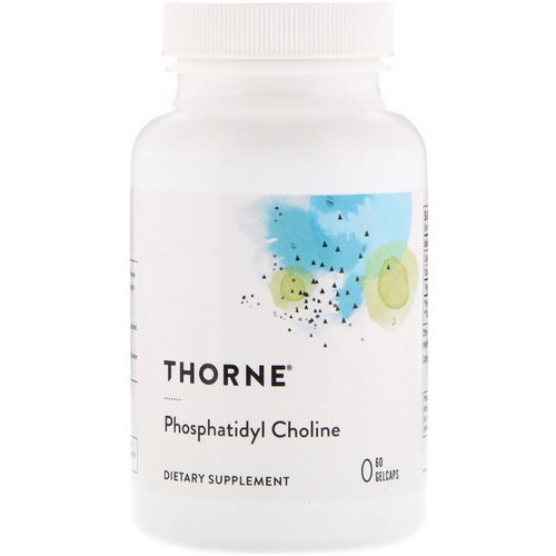 Thorne Research, Phosphatidyl Choline, 60 Gelcaps فوائد