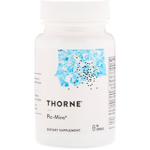 Thorne Research, Pic-Mins, 90 Capsules فوائد