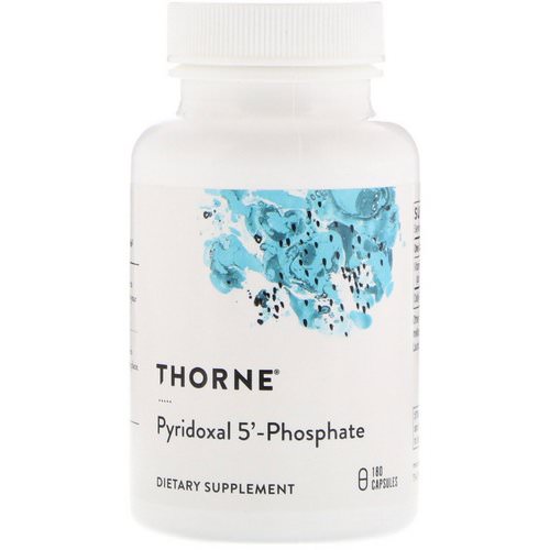 Thorne Research, Pyridoxal 5'-Phosphate, 180 Capsules فوائد