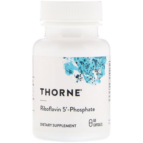 Thorne Research, Riboflavin 5' Phosphate, 60 Capsules فوائد