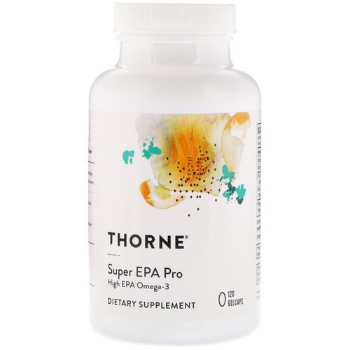 Thorne Research, Super EPA Pro, 120 Gelcaps فوائد