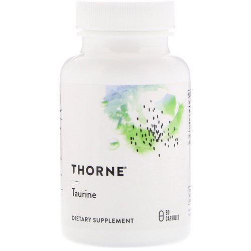 Thorne Research, Taurine, 90 Capsules فوائد