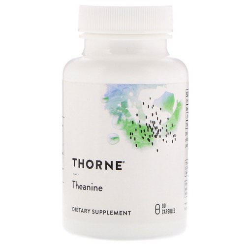 Thorne Research, Theanine, 90 Capsules فوائد