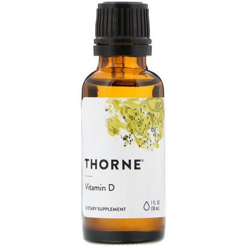 Thorne Research, Vitamin D, 1 fl oz (30 ml) فوائد