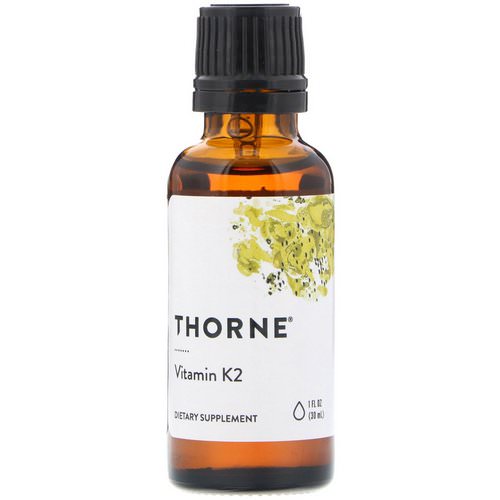Thorne Research, Vitamin K2, 1 fl oz (30 ml) فوائد