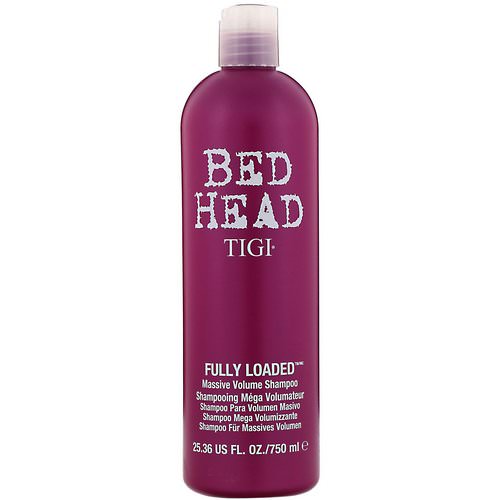 TIGI, Bed Head, Fully Loaded, Massive Volume Shampoo, 25.36 fl oz (750 ml) فوائد