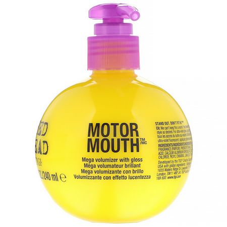 TIGI, Bed Head, Motor Mouth, 8 fl oz (240 ml):علاجات الإجازة