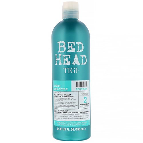 TIGI, Bed Head, Urban Anti+dotes, Recovery, Damage Level 2 Conditioner, 25.36 fl oz (750 ml) فوائد