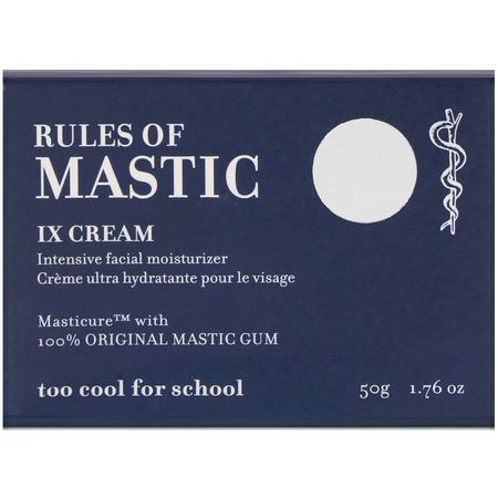Too Cool for School, Rules of Mastic, IX Cream, 1.76 oz (50 g):الكريمات, مرطبات ال,جه