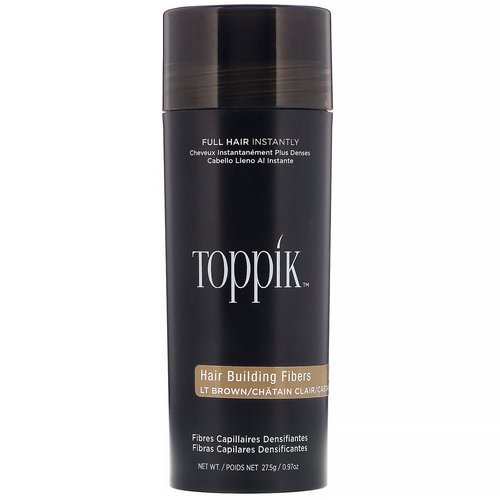 Toppik, Hair Building Fibers, Light Brown, 0.97 oz (27.5 g) فوائد