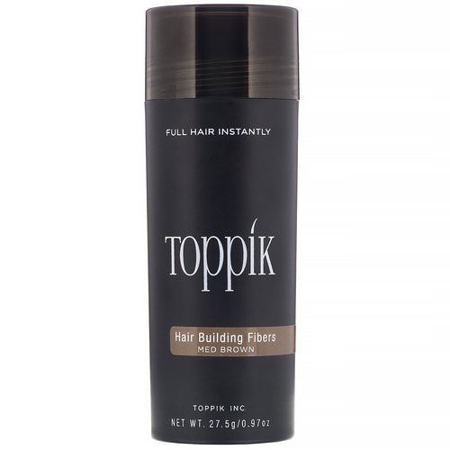Toppik, Hair Building Fibers, Medium Brown, 0.97 oz (27.5 g) فوائد