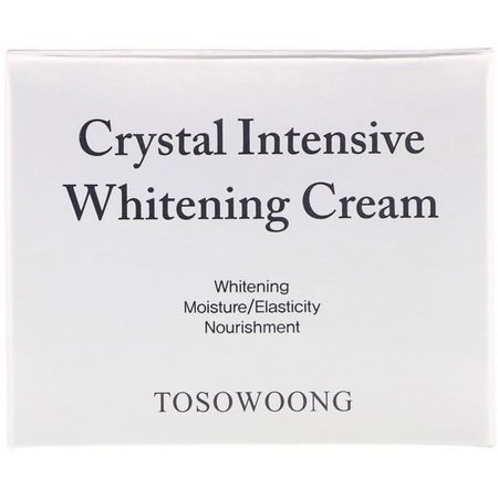 Tosowoong, Crystal Intensive Whitening Cream, 50 g:مرطبات K-جمال, الكريمات