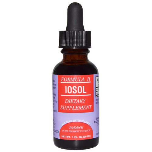 TPCS, Iosol Formula II, 1 fl oz (30 ml) فوائد