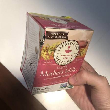 Traditional Medicinals Lactation Support Herbal Tea - شاي الأعشاب, دعم الرضاعة, أم,مة, أمهات