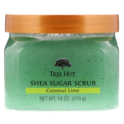 Tree Hut, Shea Sugar Scrub, Coconut Lime, 18 oz (510 g) فوائد