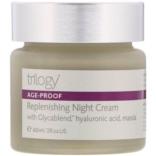 Trilogy, Age-Proof, Replenishing Night Cream, 2 fl oz (60 ml) فوائد