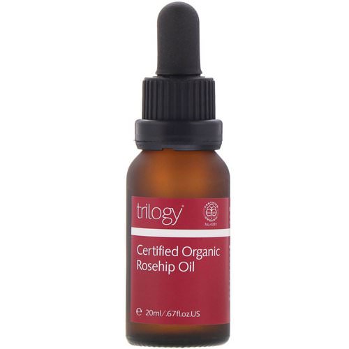 Trilogy, Certified Organic Rosehip Oil, 0.67 fl oz (20 ml) فوائد