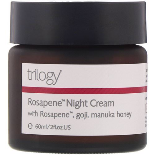 Trilogy, Rosapene Night Cream, 2 fl oz (60 ml) فوائد