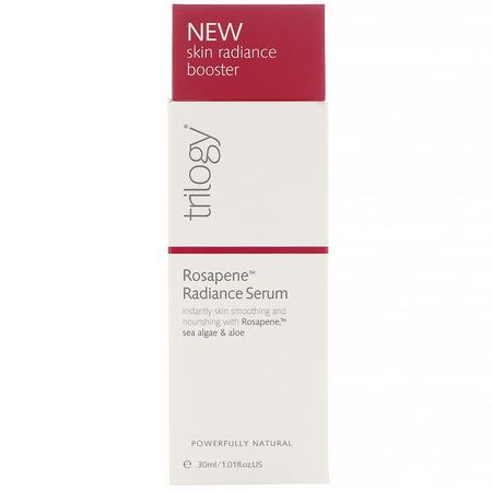 Trilogy, Rosapene Radiance Serum, 1.01 fl oz (30 ml):الأمصال, العلاجات