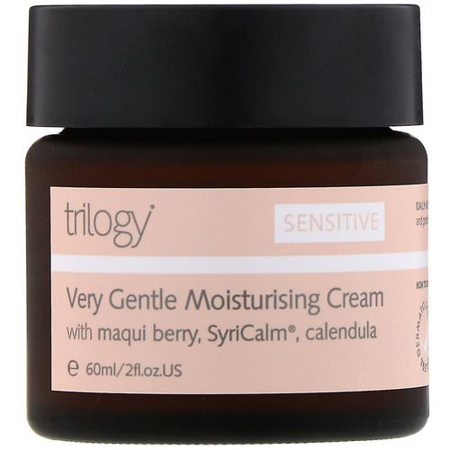 Trilogy, Sensitive, Very Gentle Moisturising Cream, 2 fl oz (60 ml) فوائد