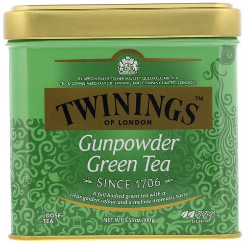 Twinings, Gunpowder Green Loose Tea, 3.53 oz (100 g) فوائد