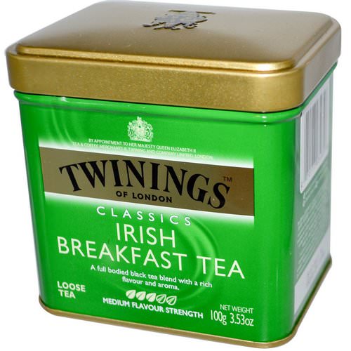Twinings, Classics, Irish Breakfast Loose Tea, 3.53 oz (100 g) فوائد