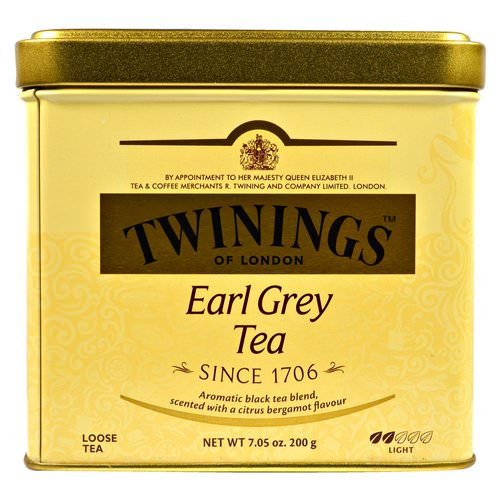 Twinings, Earl Grey Loose Tea, Light, 7.05 oz (200 g) فوائد