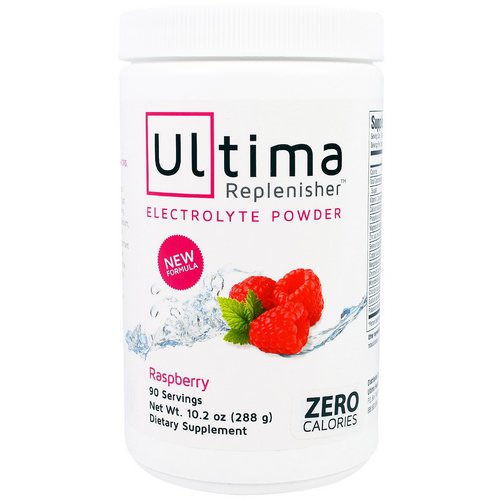 Ultima Replenisher, Electrolyte Powder, Raspberry, 10.2 oz (288 g) فوائد