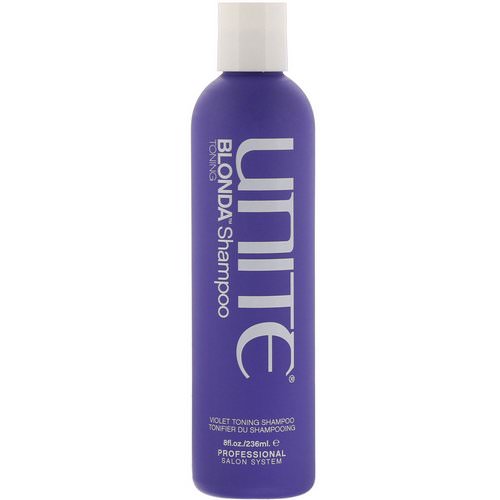 Unite, BLONDA Toning Shampoo, 8 fl oz (236 ml) فوائد