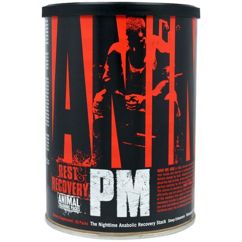 Universal Nutrition, Animal PM, Rest & Recovery, 30 Packs فوائد
