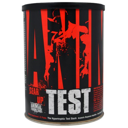 Universal Nutrition, Animal Test, Anabolic Response Amplifier, 21 Packs فوائد