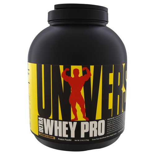 Universal Nutrition, Ultra Whey Pro, Protein Powder, Cookies & Cream, 5 lb (2.27 kg) فوائد