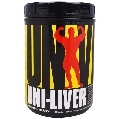 Universal Nutrition, Uni-Liver, Desiccated Liver Supplement, 500 Tablets فوائد