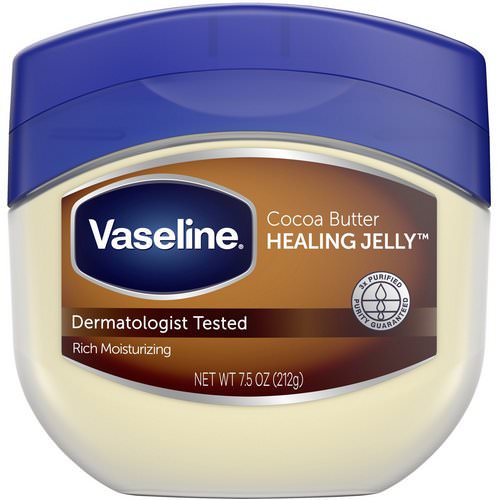 Vaseline, Cocoa Butter Healing Jelly, Rich Moisturizing, 7.5 oz (212 g) فوائد
