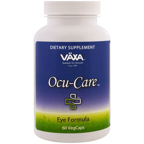Vaxa International, Ocu-Care, 60 Veggie Caps فوائد