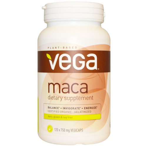Vega, Maca, 750 mg, 120 Veggie Caps فوائد