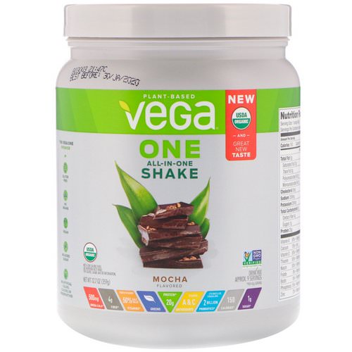 Vega, One, All-In-One Shake, Mocha, 12.7 oz (359 g) فوائد