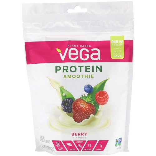 Vega, Protein Smoothie, Berry, 9.2 oz (262 g) فوائد