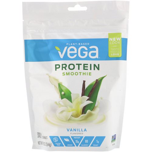 Vega, Protein Smoothie, Vanilla, 9.3 oz (264 g) فوائد
