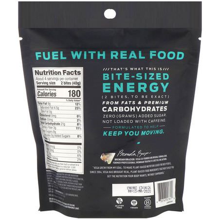 Vega, Sport Energy Bites, Coconut Cashew Butter, 5.6 oz (160 g):بر,تين كيك بايتس, بر,تين سناكز