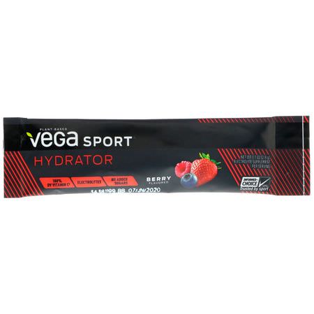 Vega Hydration Electrolytes - المنحلات بالكهرباء, الترطيب, المكملات الرياضية, التغذية الرياضية