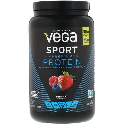 Vega, Sport, Premium Protein, Berry, 28.3 oz (801 g) فوائد