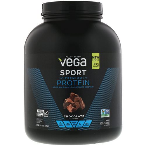 Vega, Sport Premium Protein, Chocolate, 4 lb (5.9 oz) فوائد