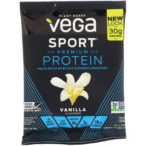 Vega, Sport Premium Protein, Vanilla, 1.5 oz (41 g) فوائد