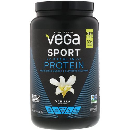 Vega, Sport, Premium Protein, Vanilla, 29.2 oz (828 g) فوائد