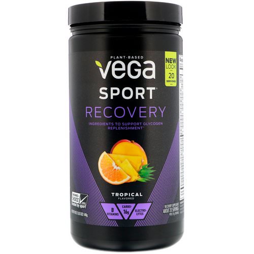 Vega, Sport, Recovery, Tropical Flavor, 1.2 lbs (540 g) فوائد